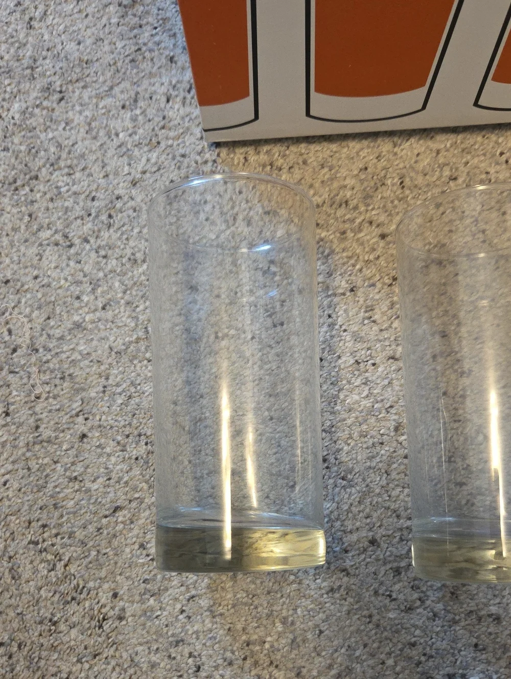 Crate And Barrel Set Of 4 Highball Glasses